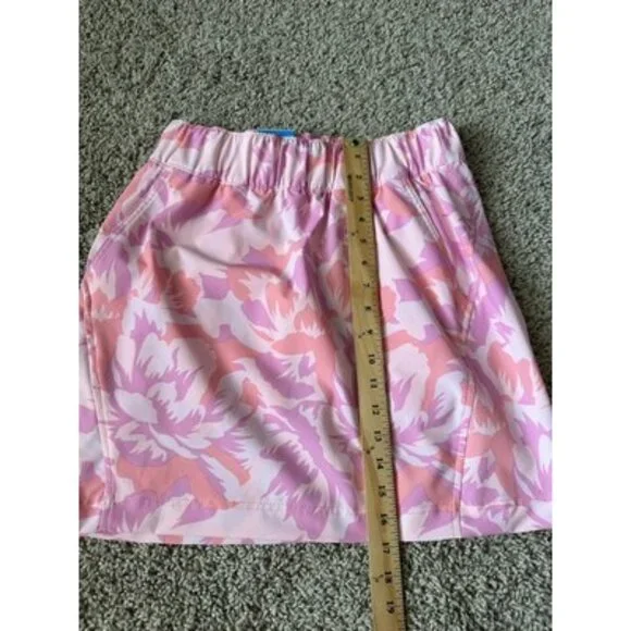 Columbia Omni- Shield Bogata Bay Pink Printed Skort Active Woman’s Size Small - Picture 6 of 11